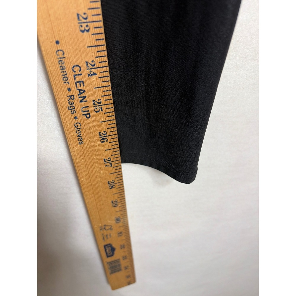 Spanx Faux Leather Leggings Black High Waist Shaping Skinny Pants Medium M - Picture 4 of 4